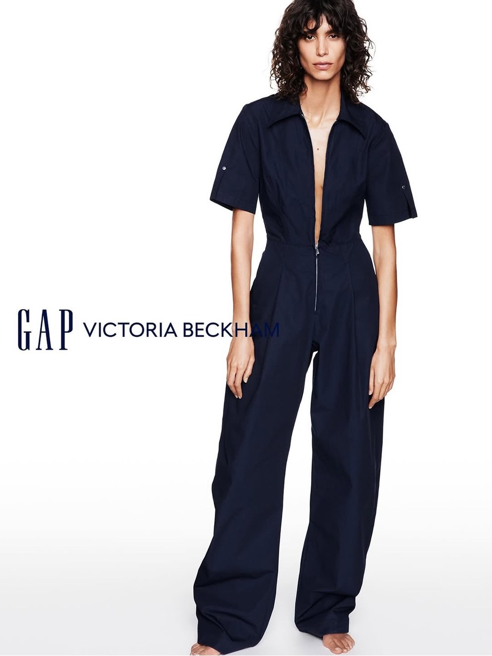 🔥NWT GAP x Victoria Beckham Loose Utility Jumpsuit SMALL/ Same day shipping